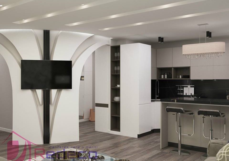 Reparație La Cheie  și Design Interior apartament 62 m2 în Chisinau