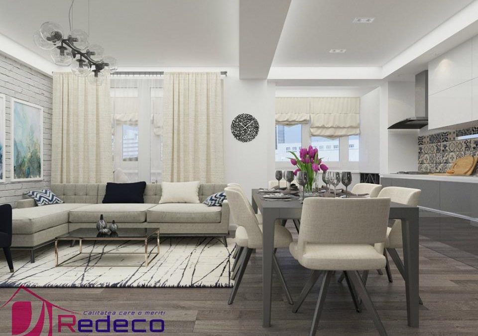 Apartament Chișinău 100m în Stil Contemporan